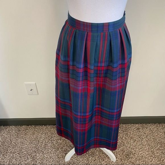 Pendleton Dresses & Skirts - Pendleton Wool Plaid Midi Skirt Size 12